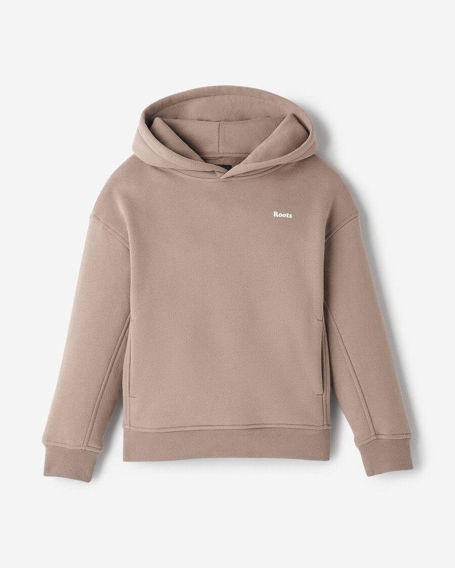 kinder-hoodie mit wolkenmotiv