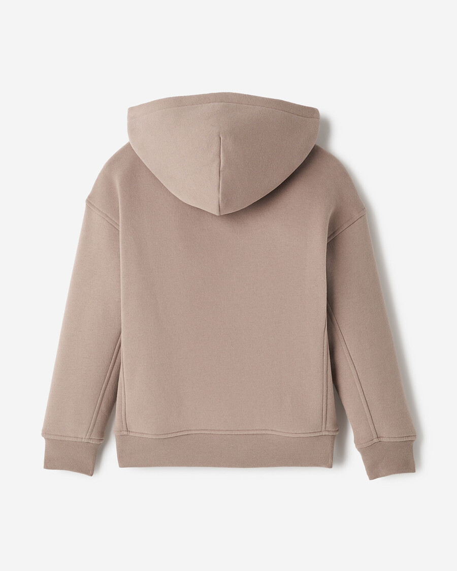 kinder-hoodie mit wolkenmotiv