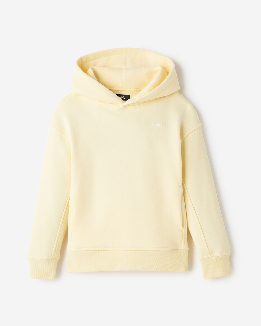 kinder-hoodie mit wolkenmotiv
