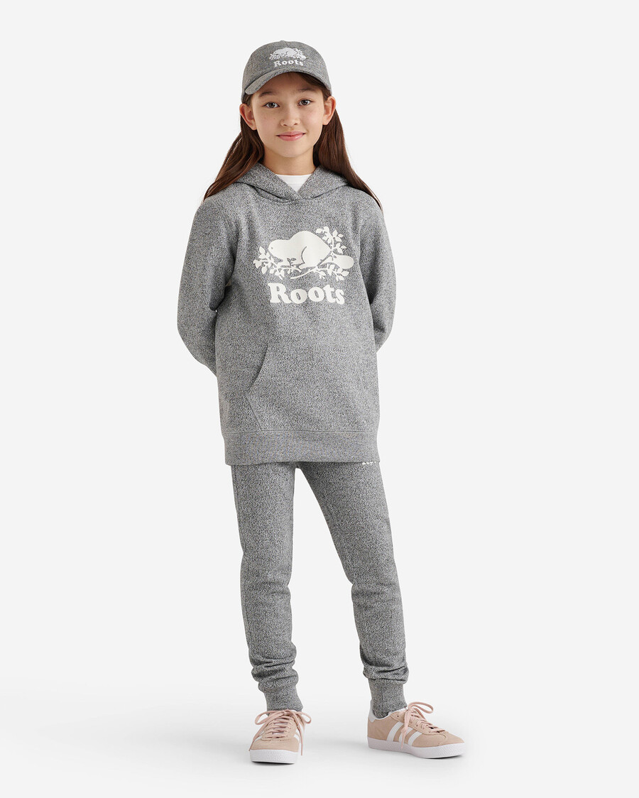 mädchen bio-sweatpants mit schmalem bündchen