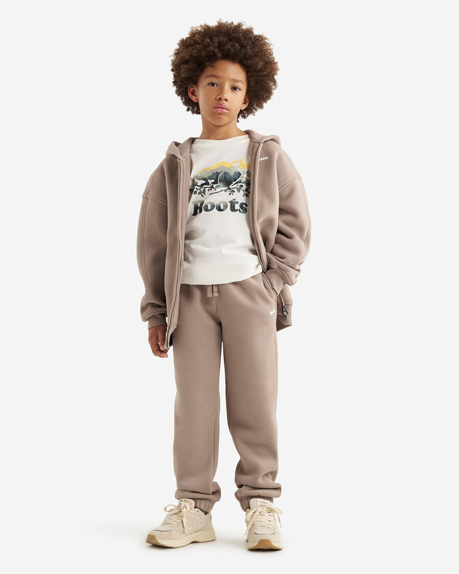kinder-jogginghose mit wolkenmotiv