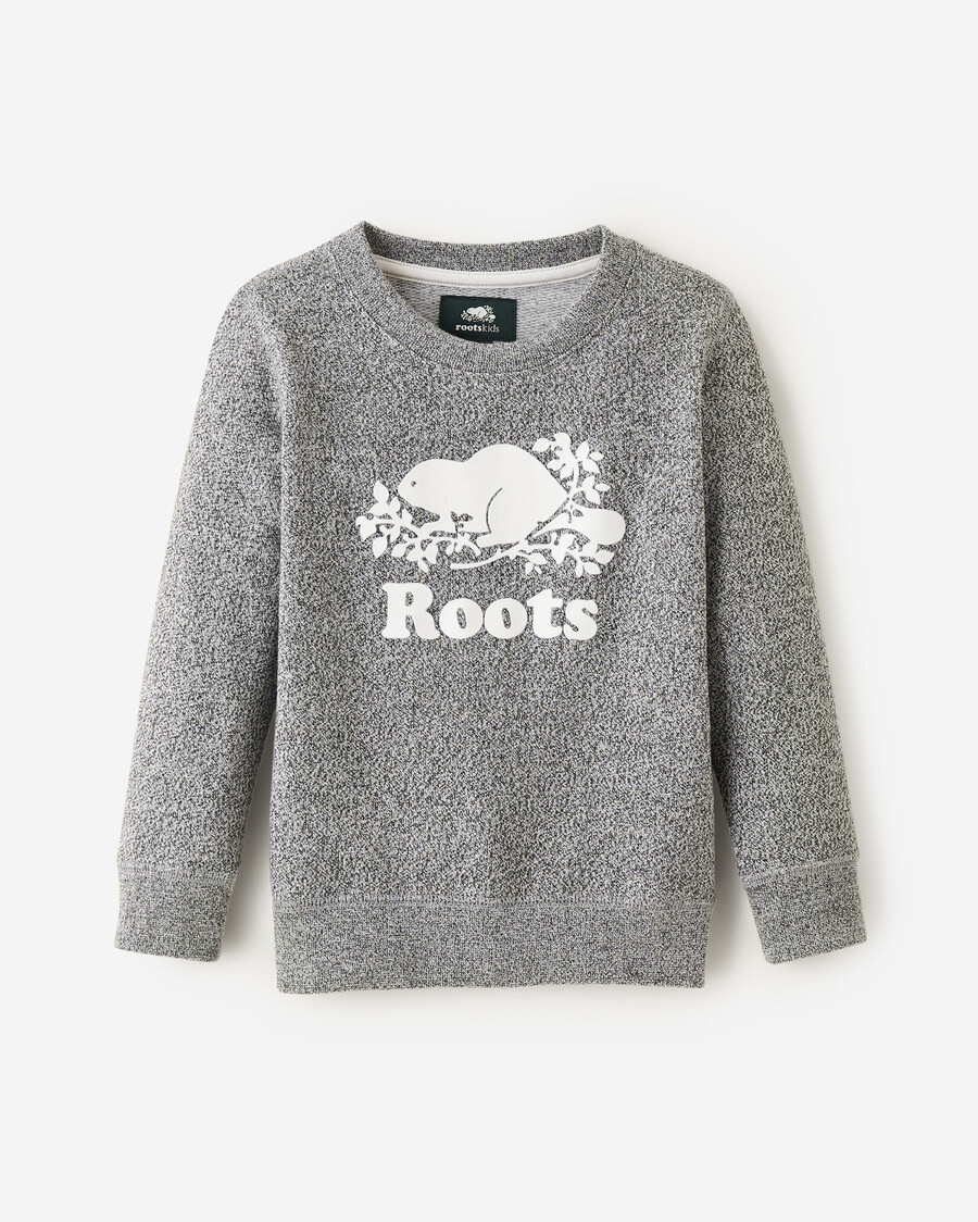 bio-sweatshirt für kleinkinder mit rundhalsausschnitt
