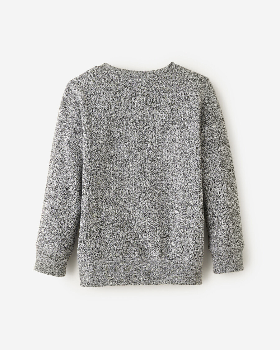 bio-sweatshirt für kleinkinder mit rundhalsausschnitt