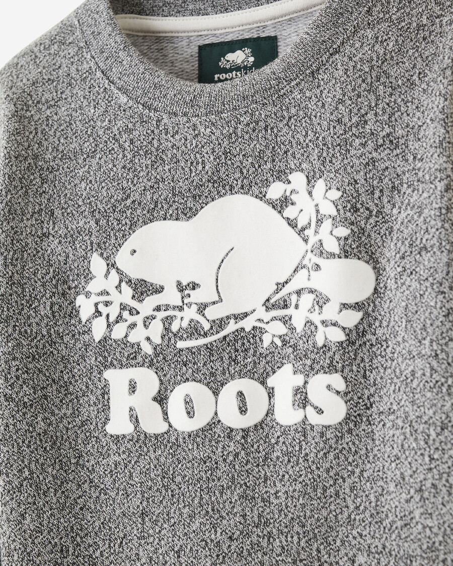 bio-sweatshirt für kleinkinder mit rundhalsausschnitt