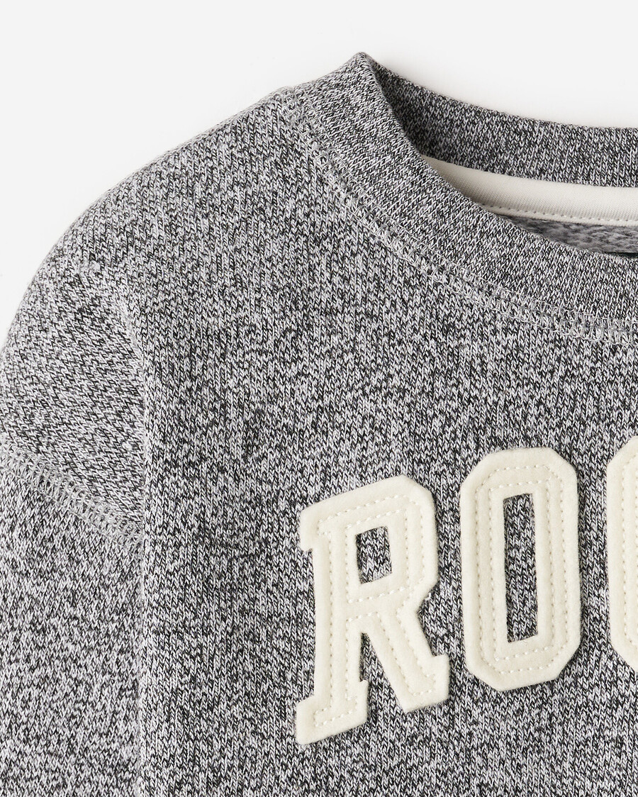 sweatshirt mit wurzelapplikation für kleinkinder