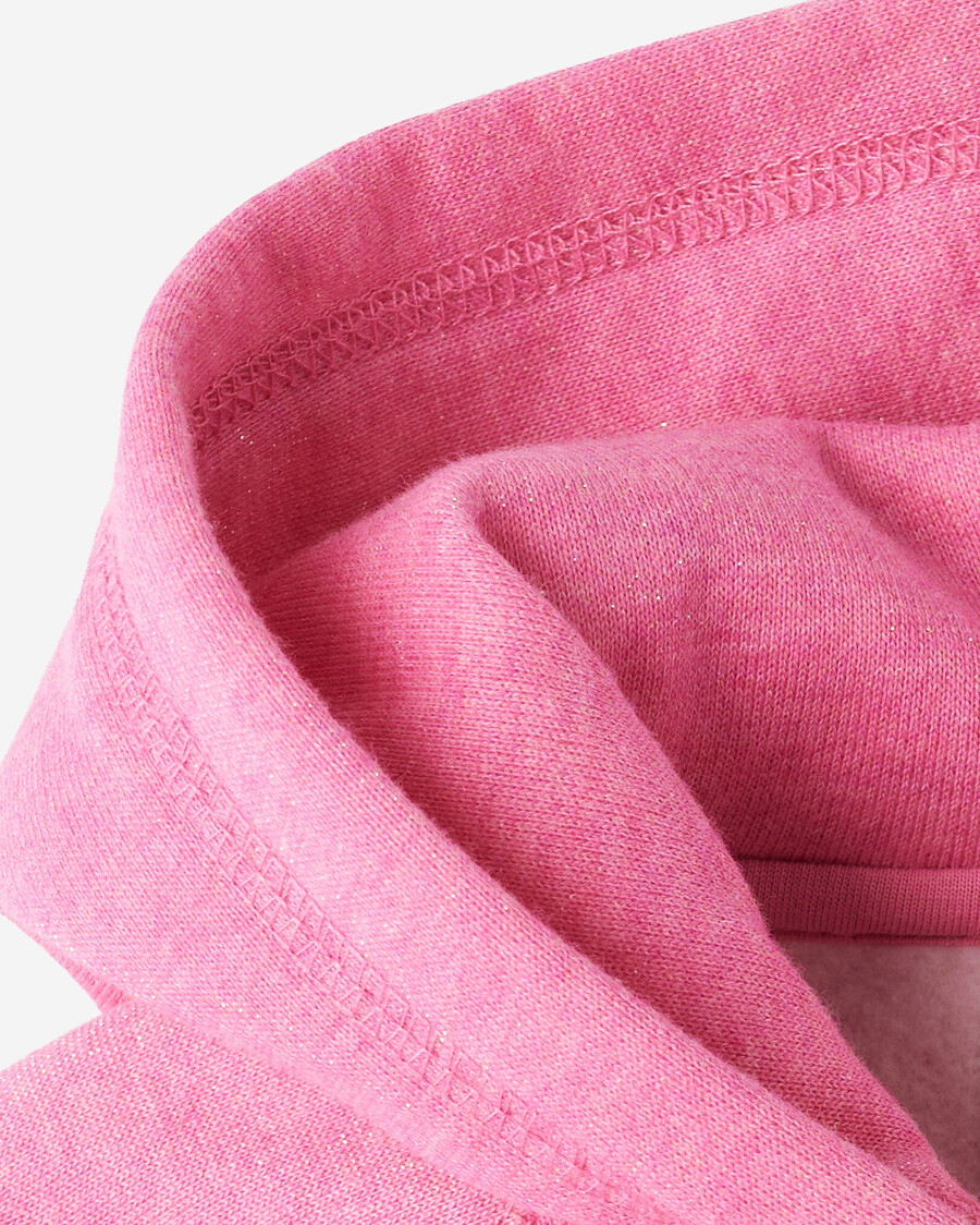 original glitzer-kapuzenpullover mit durchgehendem reißverschluss für kleinkinder