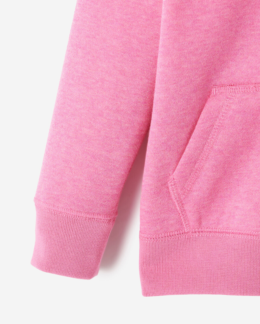 original glitzer-kapuzenpullover mit durchgehendem reißverschluss für kleinkinder