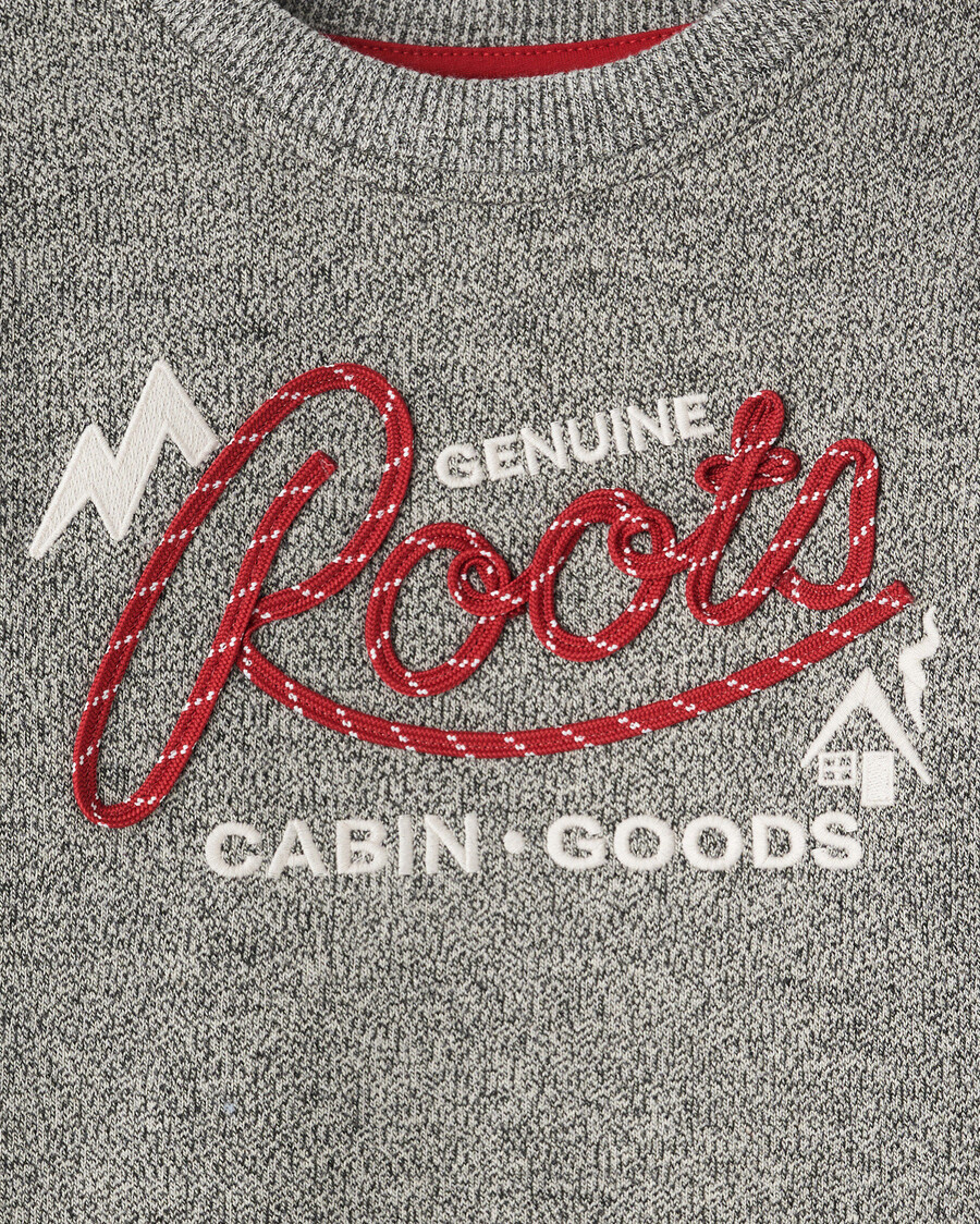 kleinkind-sweatshirt mit seilapplikation