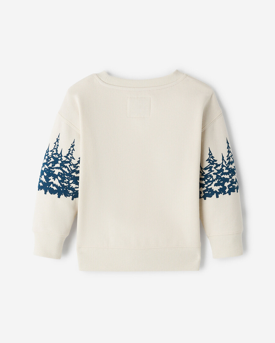 kleinkind-sweatshirt „cabin landscape crew