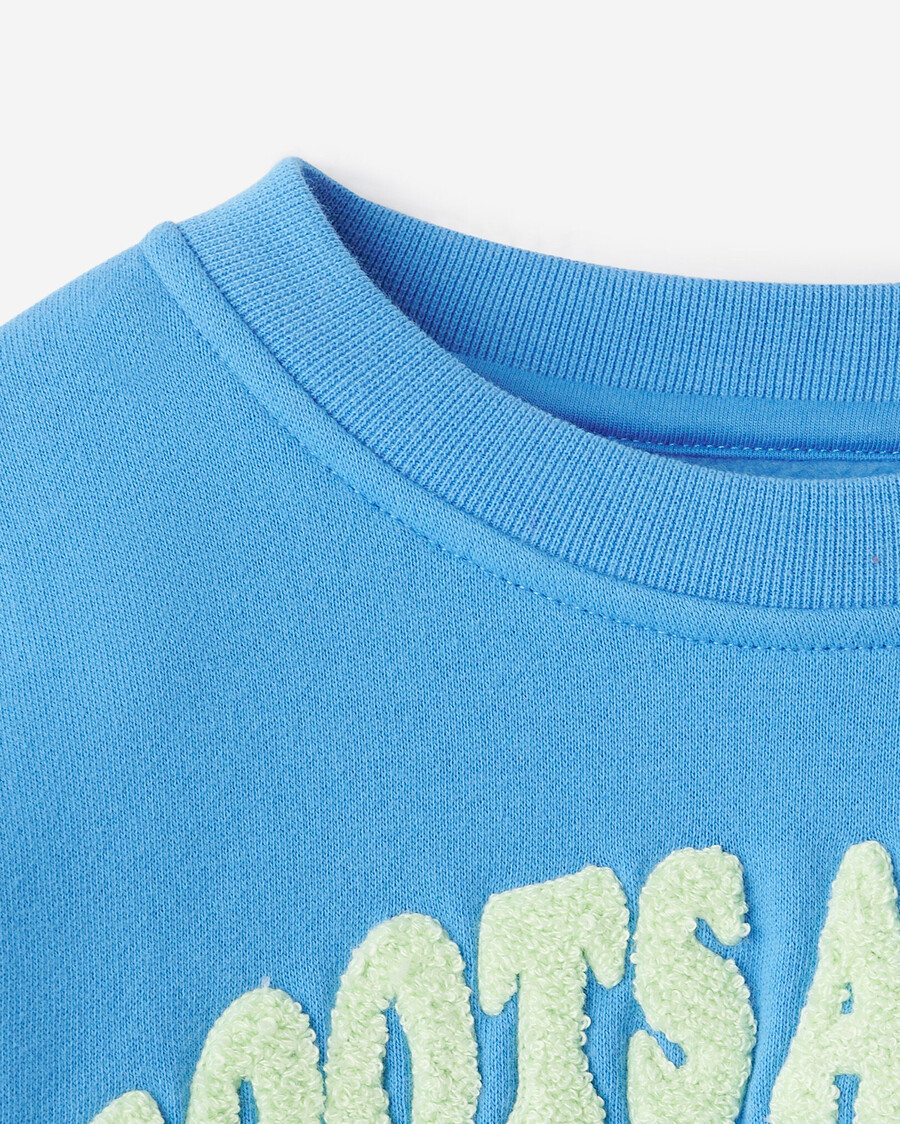 kleinkind-sweatshirt mit alpenlandschaft