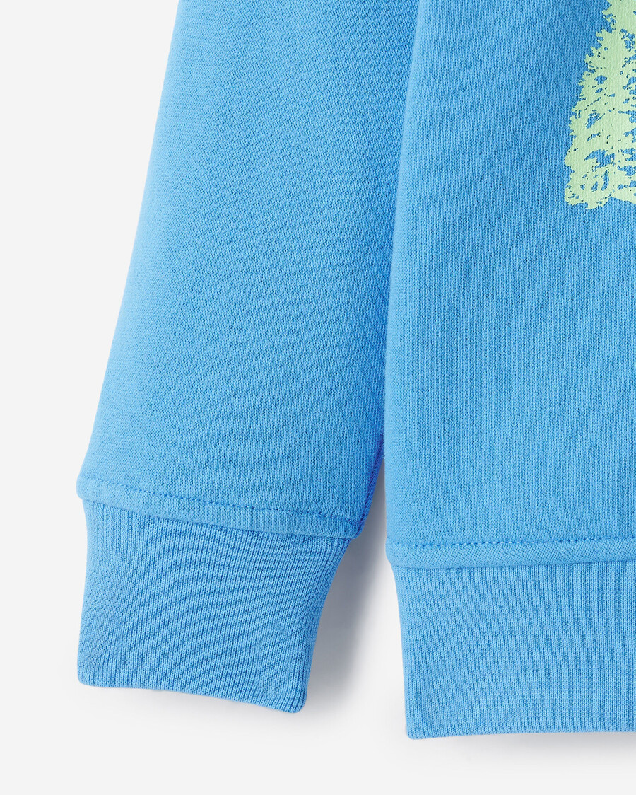 kleinkind-sweatshirt mit alpenlandschaft