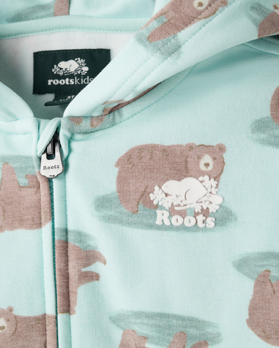 kuscheliger bären-kapuzenpullover für kleinkinder