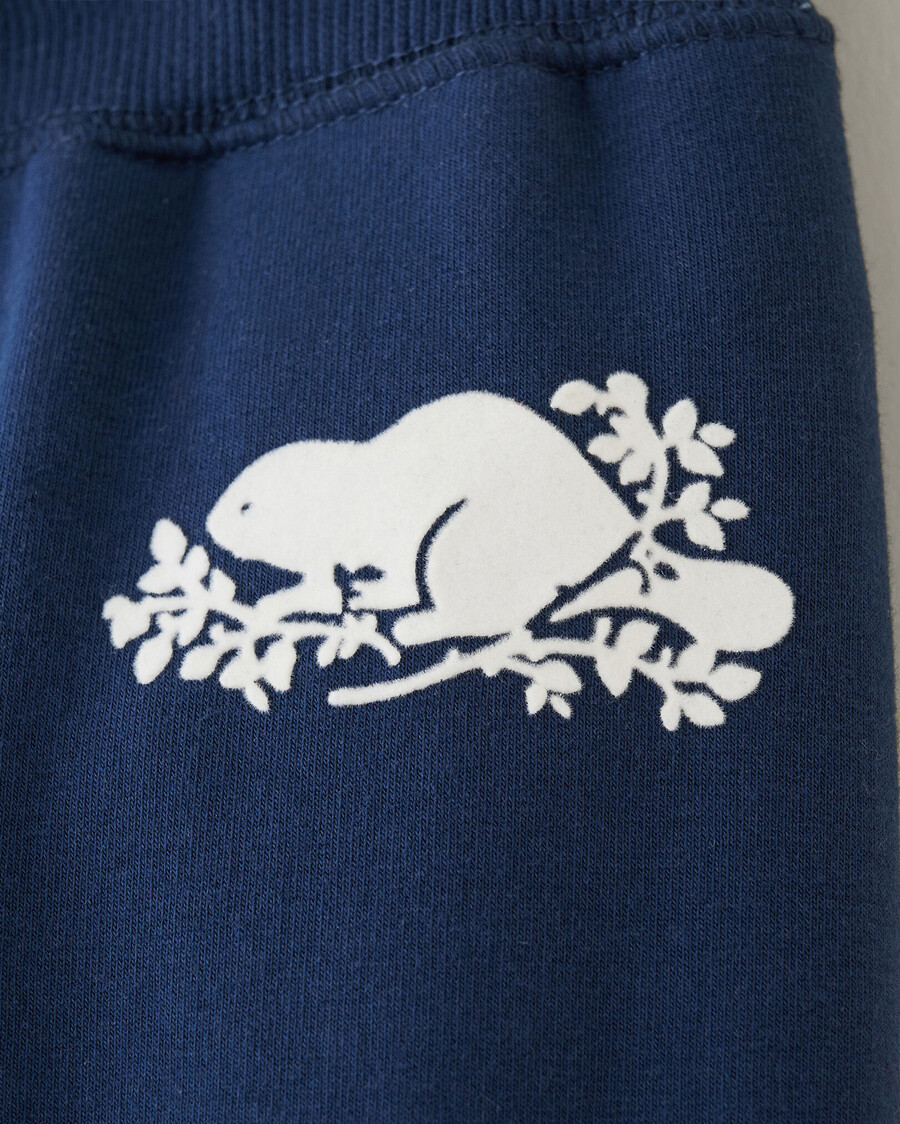 kuschelige fleece-sweathose für kleinkinder