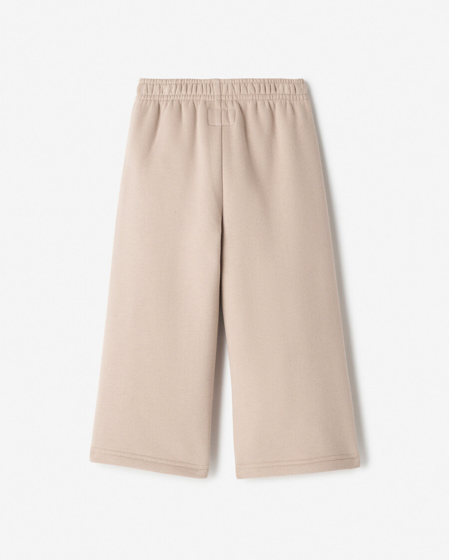 kleinkind-sweatpants mit wolkenmuster locker und gerade geschnitten