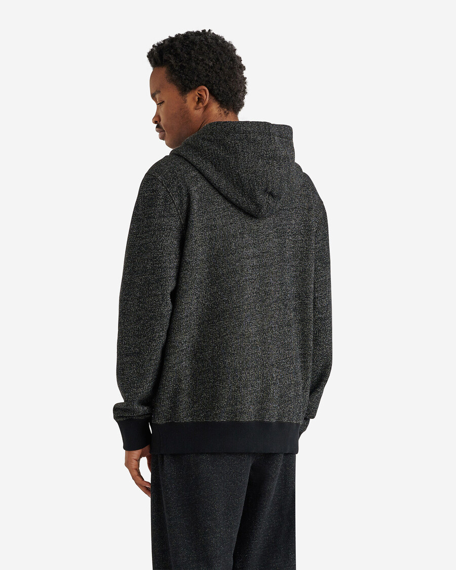 bio-original-kapuzenpullover mit durchgehendem reißverschluss
