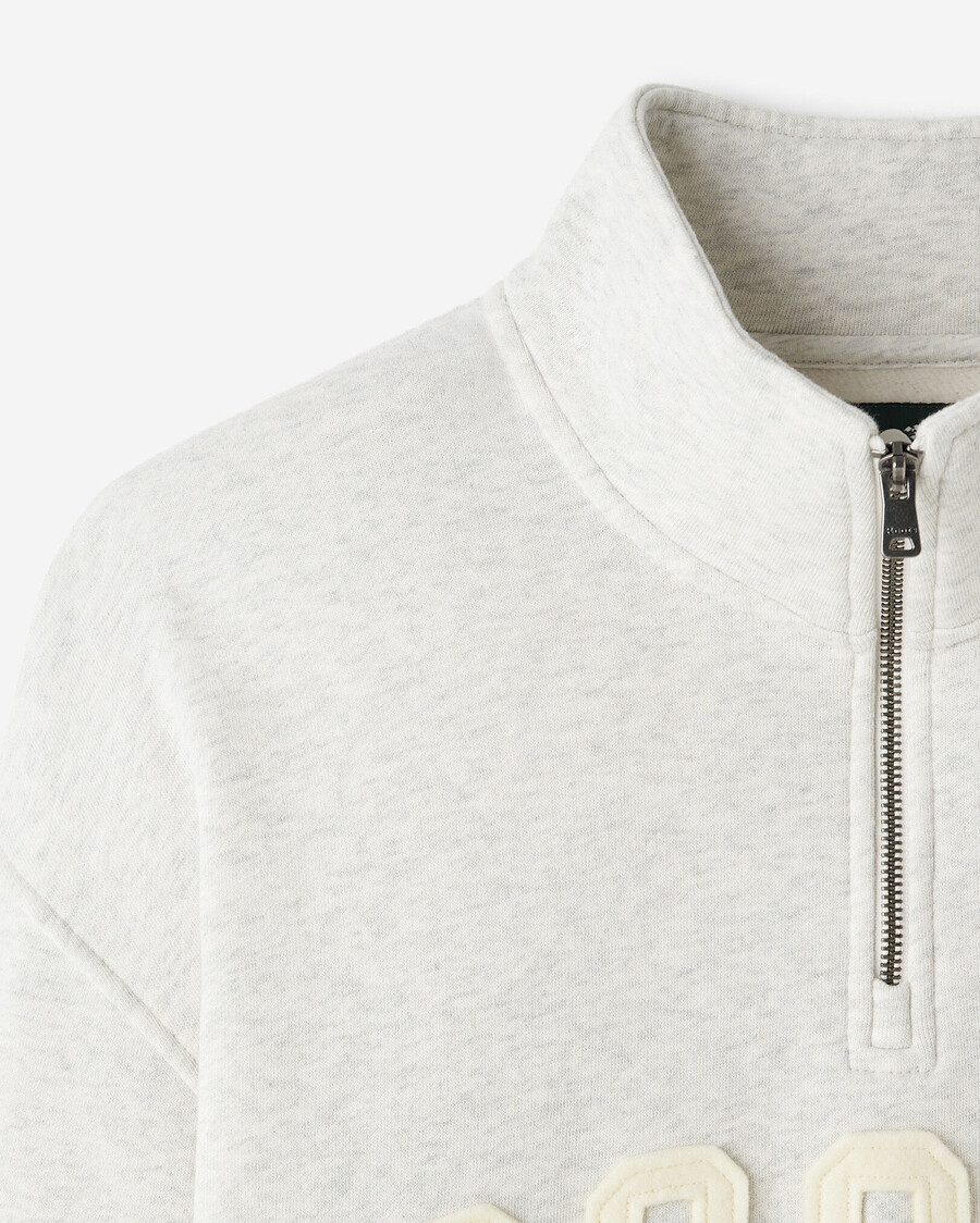 roots applikation half zip stein