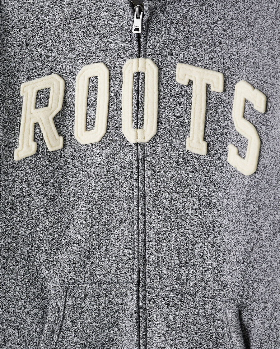 roots applikation full zip hoodie