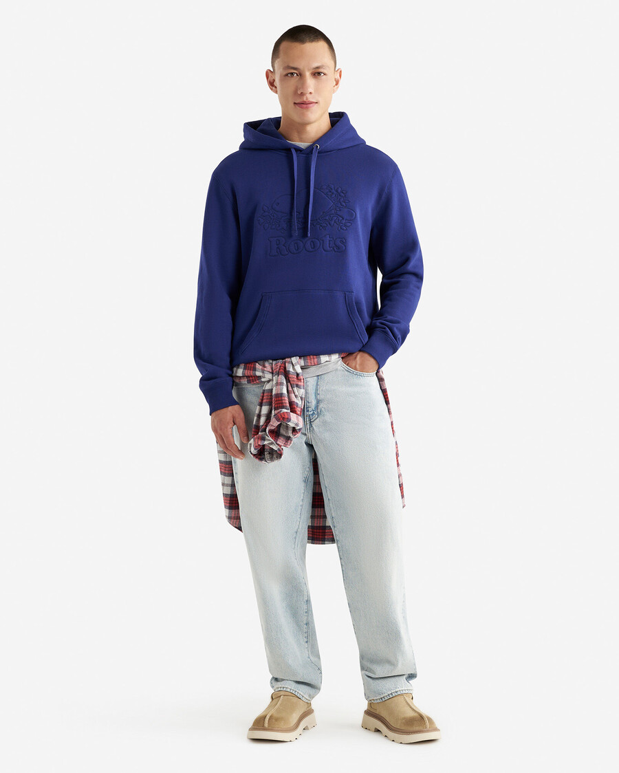 cooper stepp-kapuzenpullover aus kanga