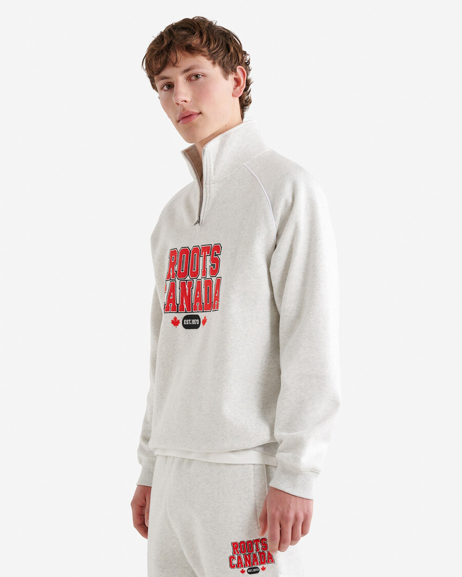 northern roots half zip