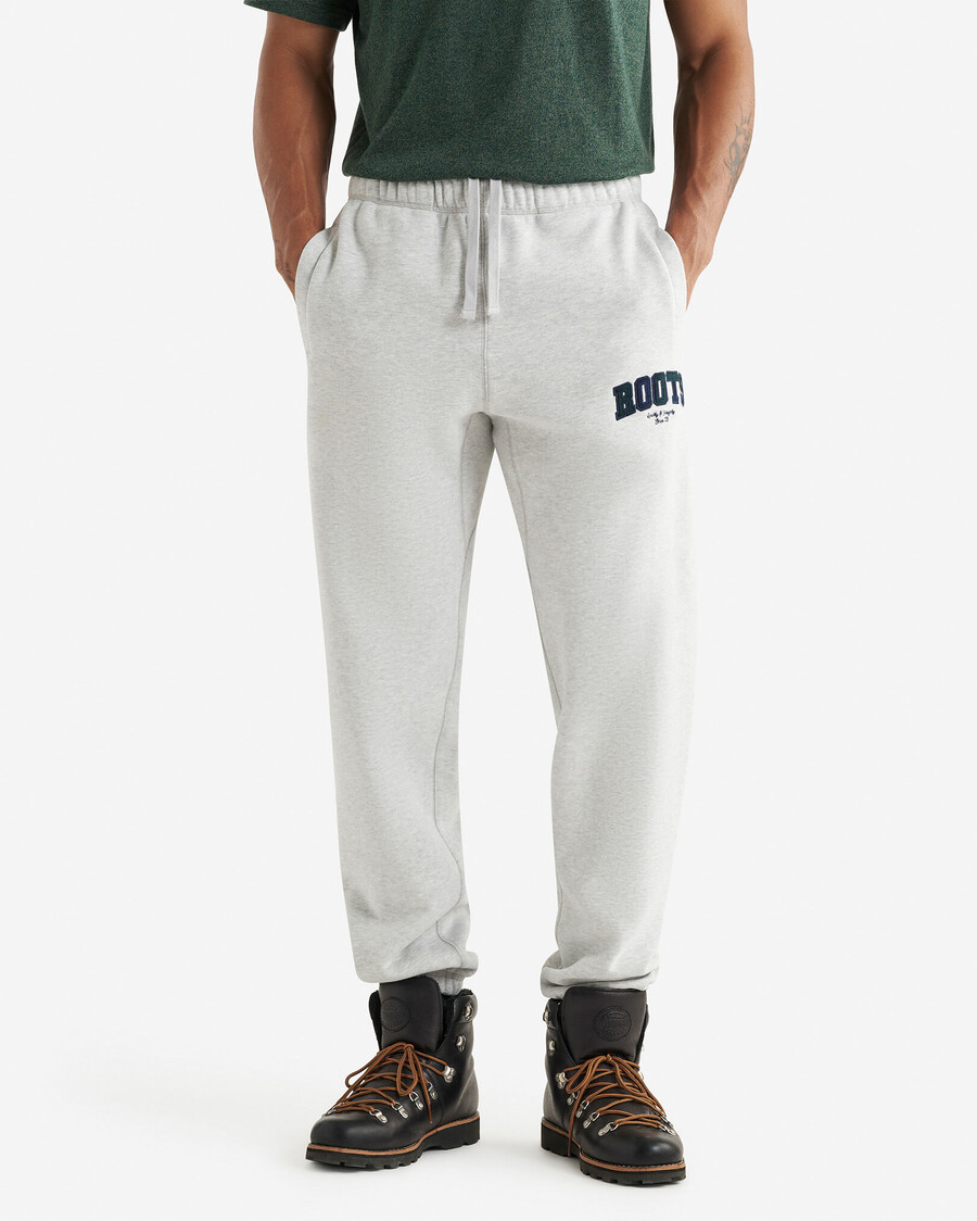 jogginghose mit karoapplikationen