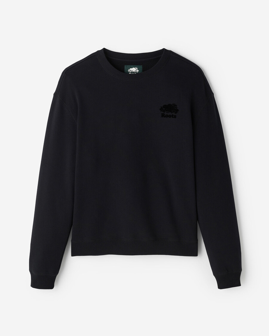organic cooper relaxed crew