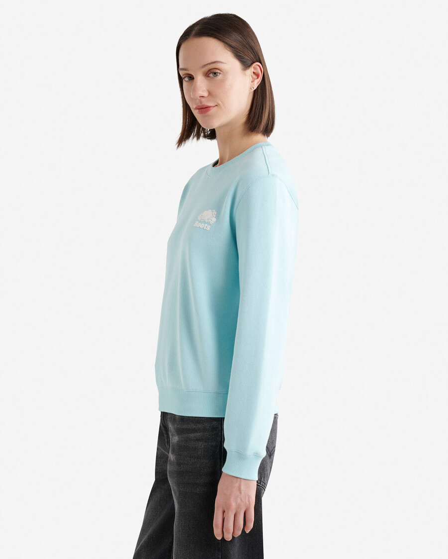 organic cooper relaxed crew