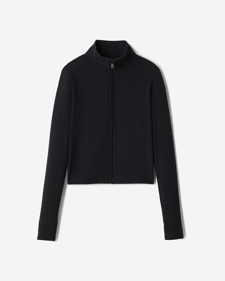 roots essential fitted full zip