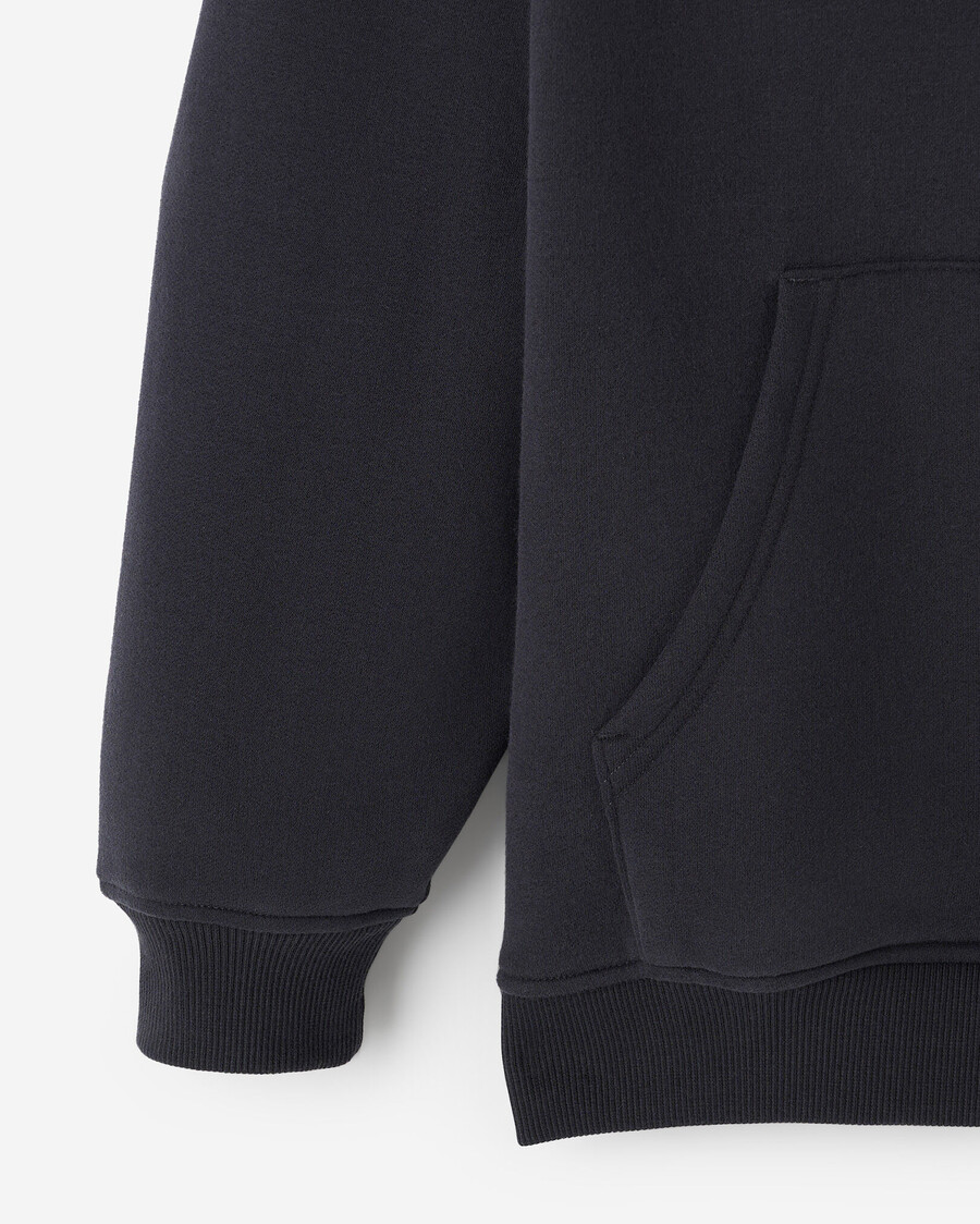 cloud long full zip hoodie