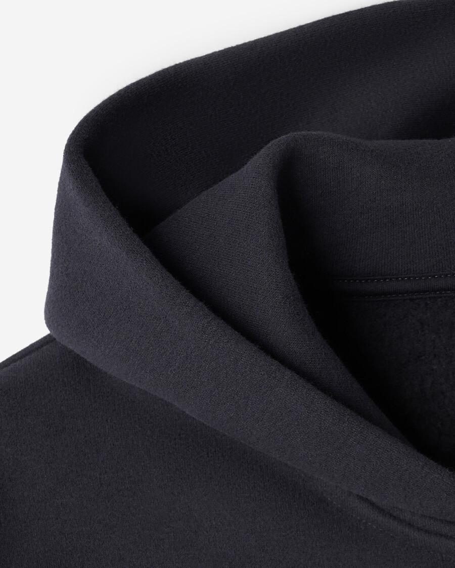cloud long full zip hoodie