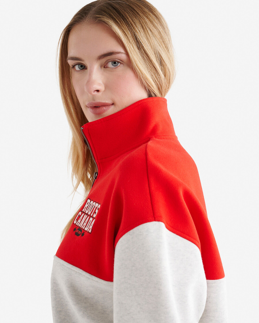 northern roots half zip