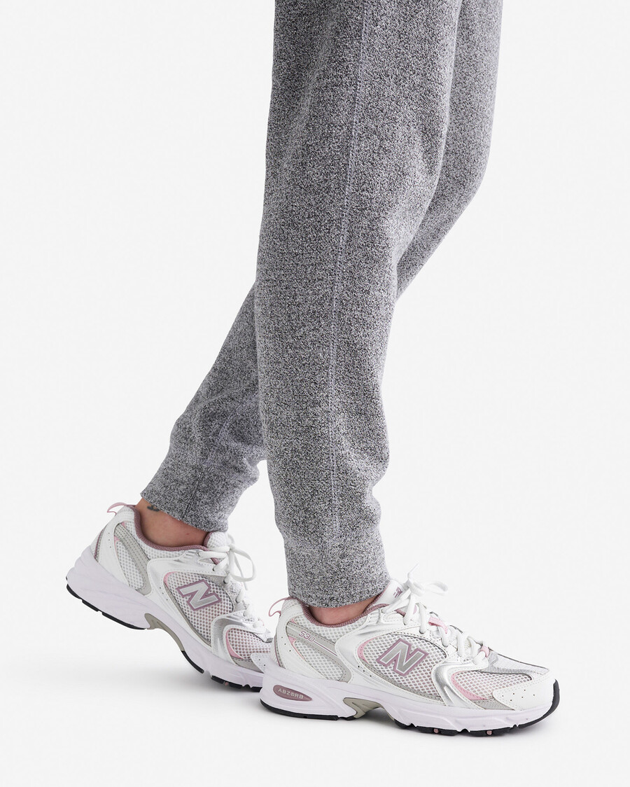 bio-sweatpante mit schmalem bündchen