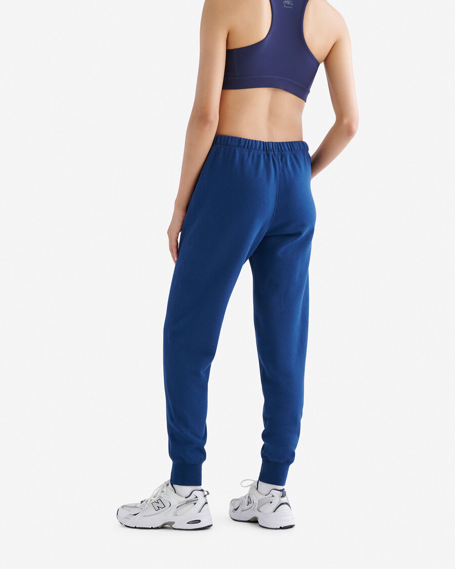 bio-sweatpante mit schmalem bündchen