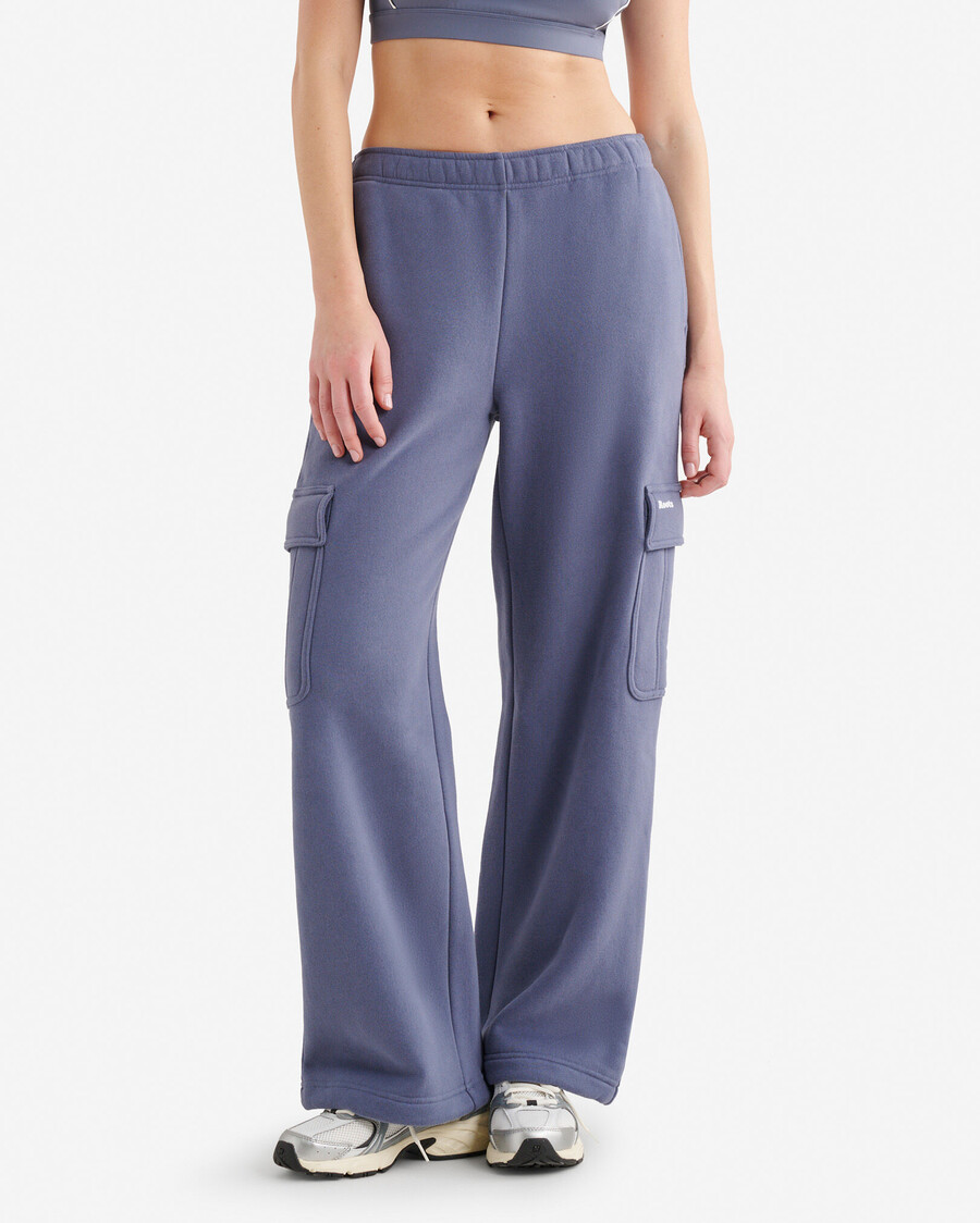 cloud cargo jogginghose mit weitem bein