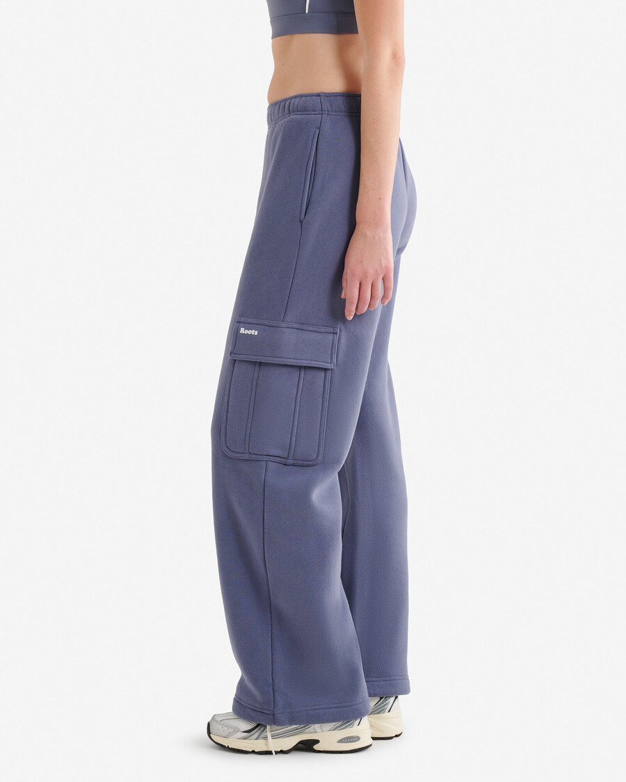cloud cargo jogginghose mit weitem bein