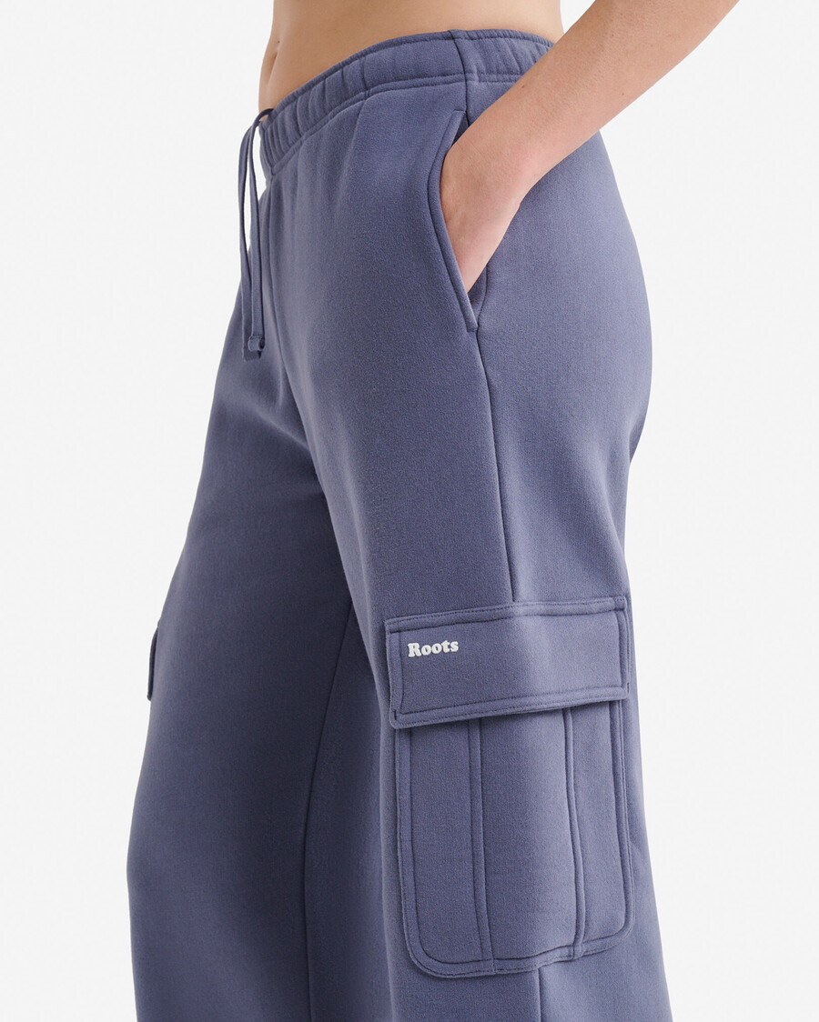 cloud cargo jogginghose mit weitem bein