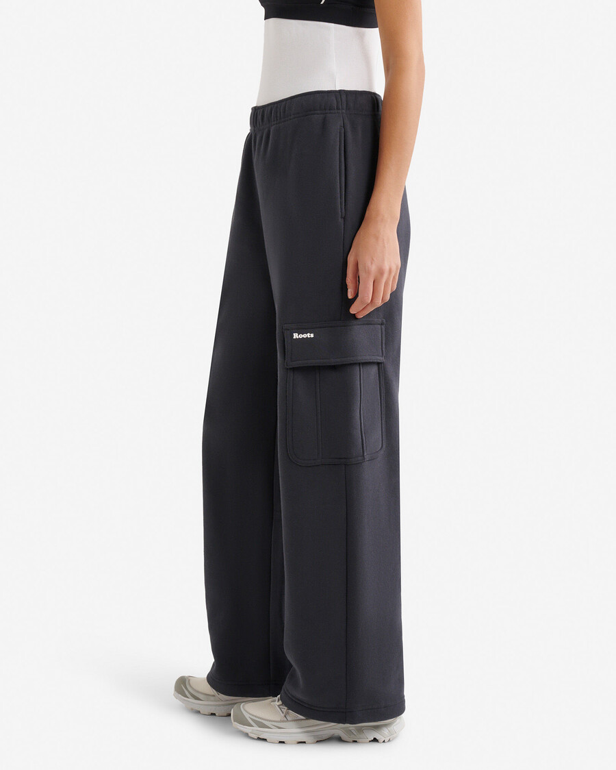 cloud cargo jogginghose mit weitem bein