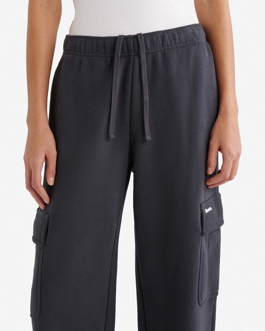 cloud cargo jogginghose mit weitem bein