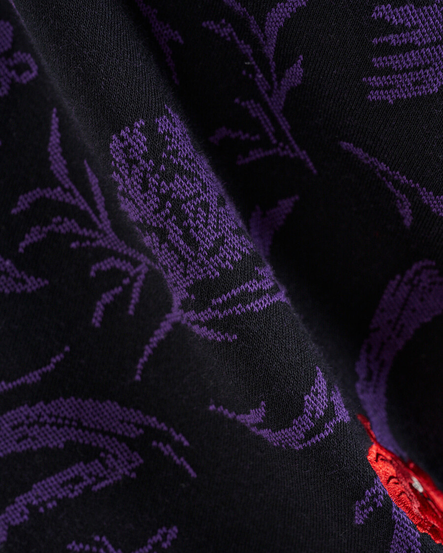 roots x wicked floral print crew