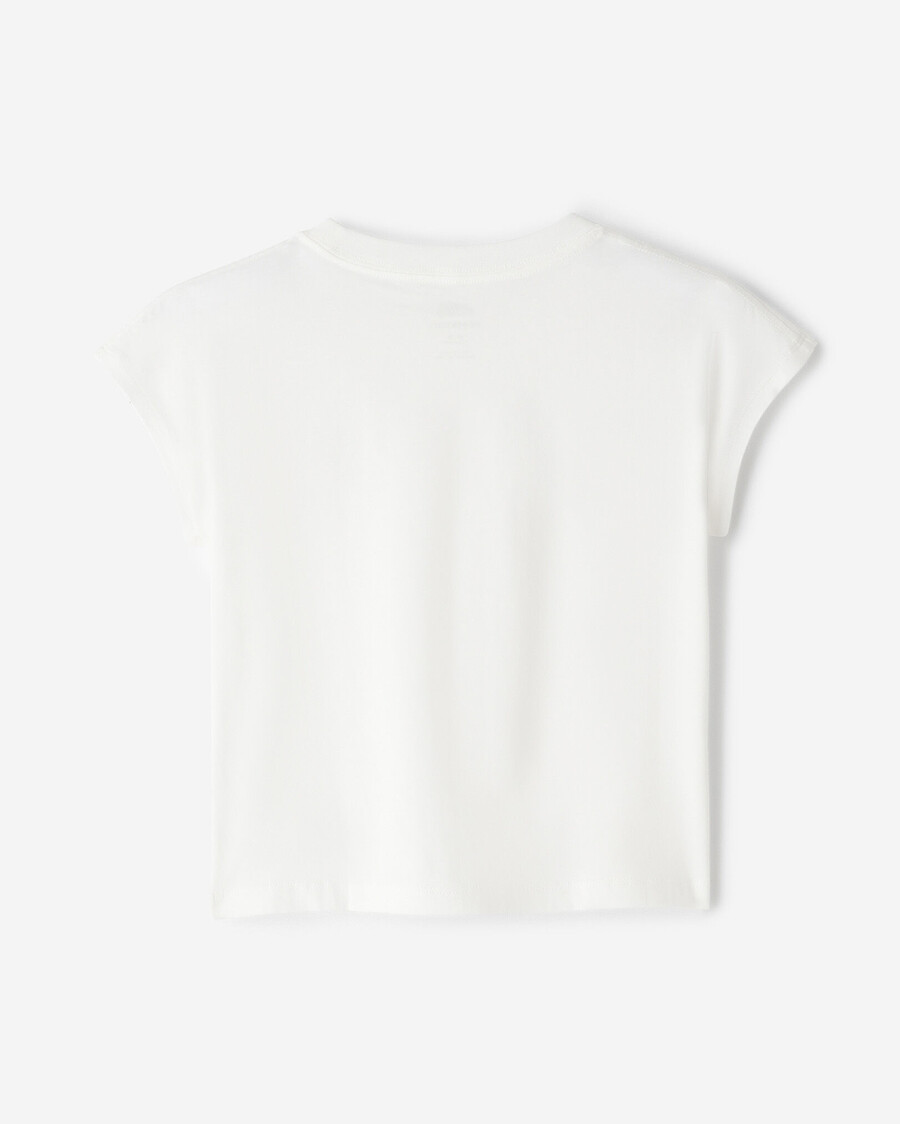 ärmelloses kastenförmiges t-shirt für mädchen