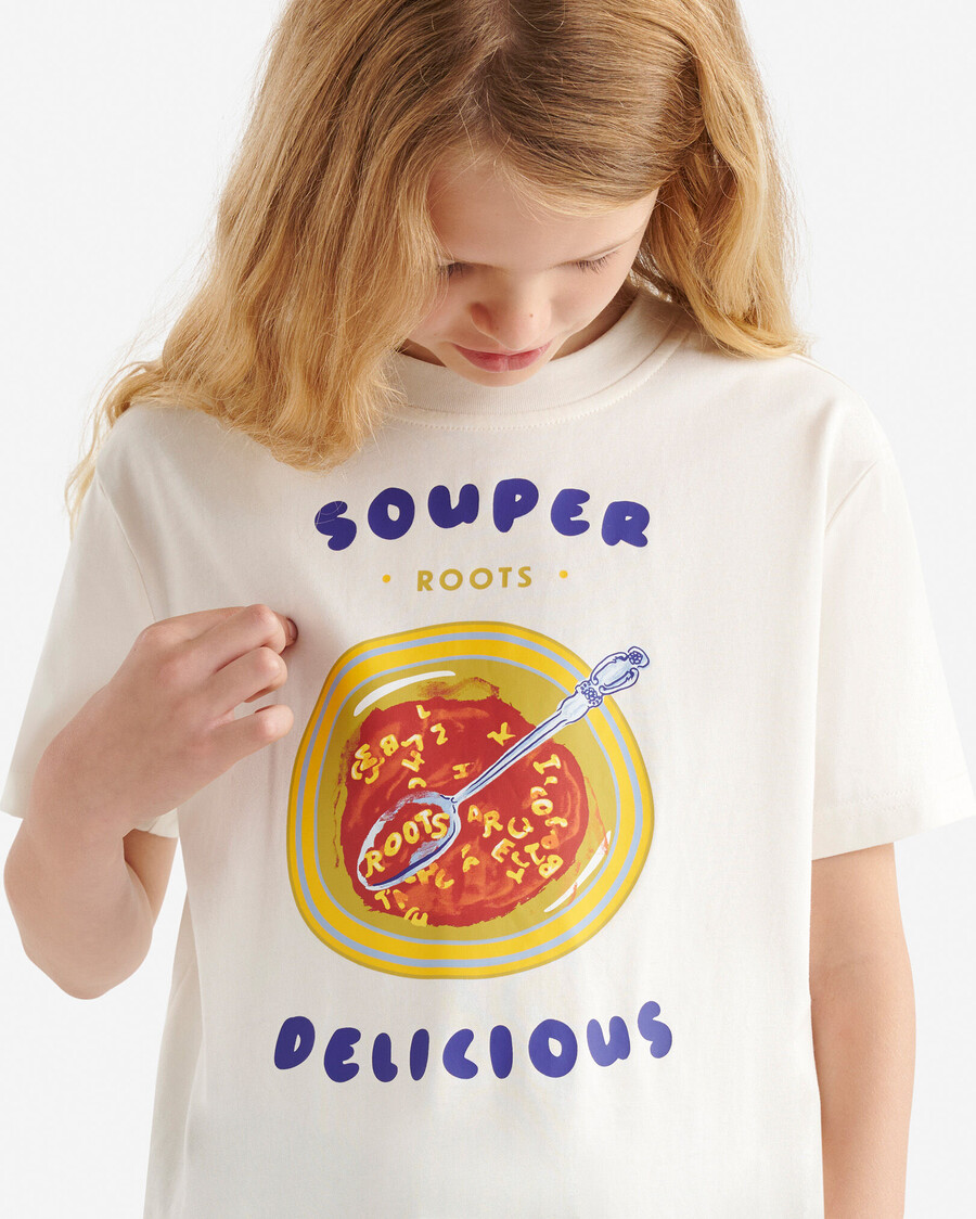 t-shirt der kinder-lebensmittelserie
