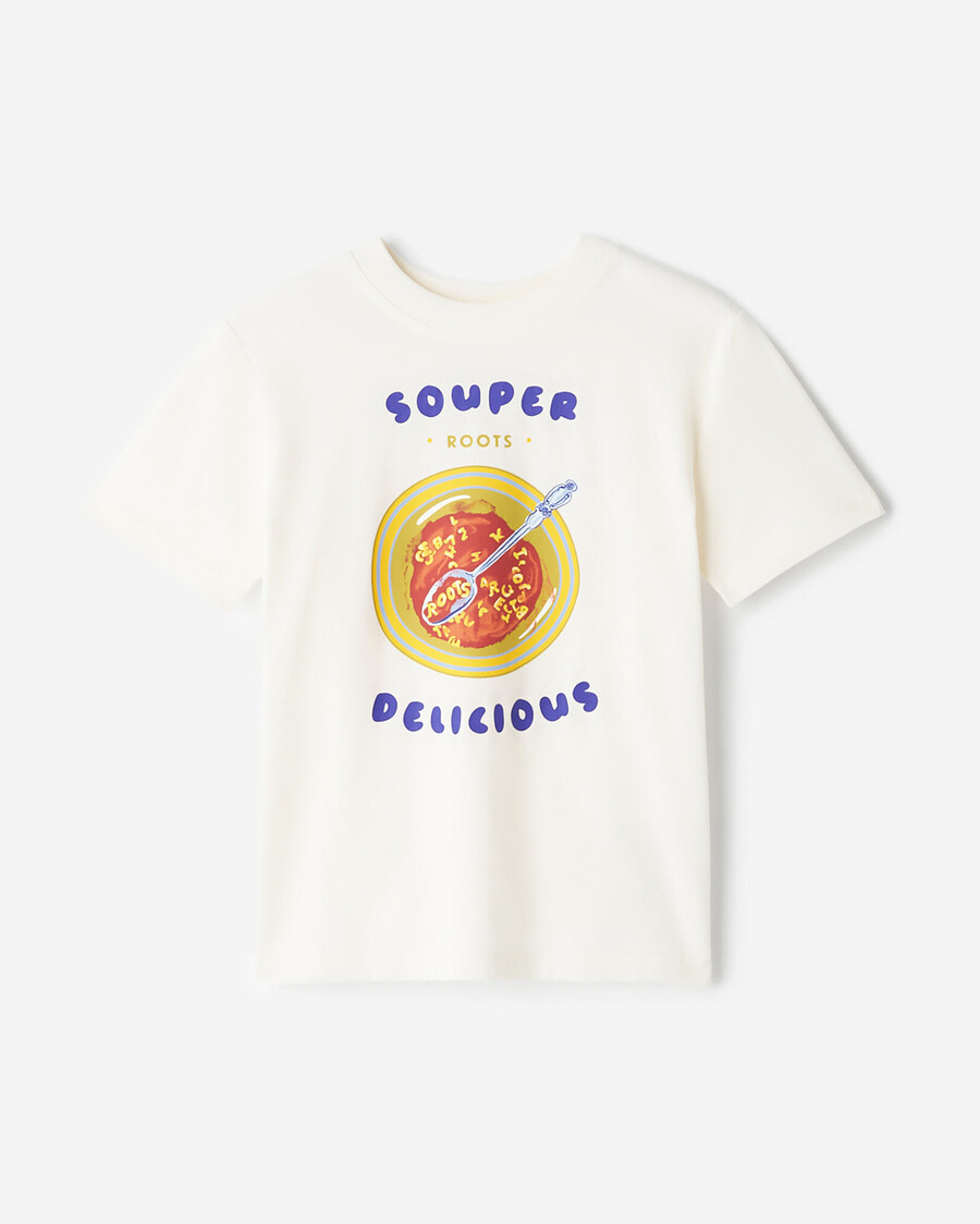 t-shirt der kinder-lebensmittelserie