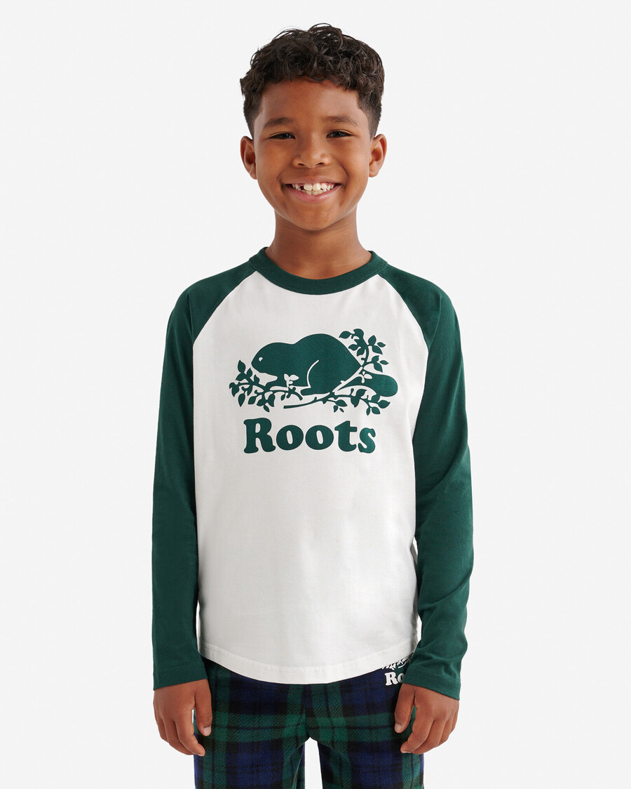 bio-baseball-t-shirt von cooper für kinder