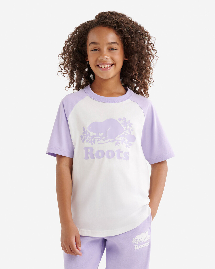cooper baseball kurzarm-t-shirt für kinder