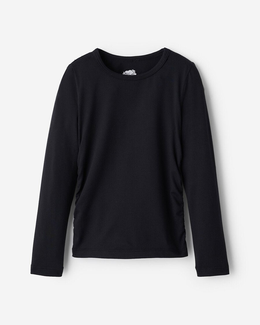 sportliches tailliertes t-shirt für kleinkindermädchen