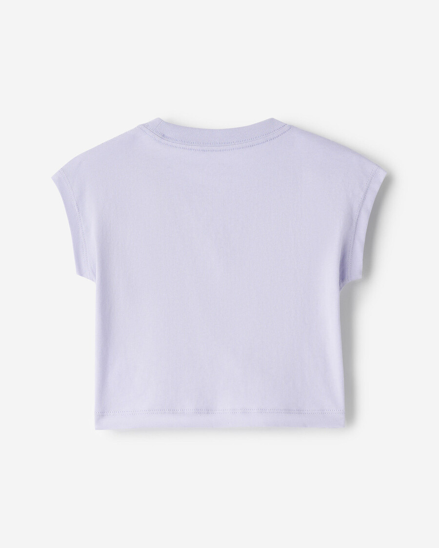 ärmelloses kastenförmiges t-shirt für kleinkindermädchen