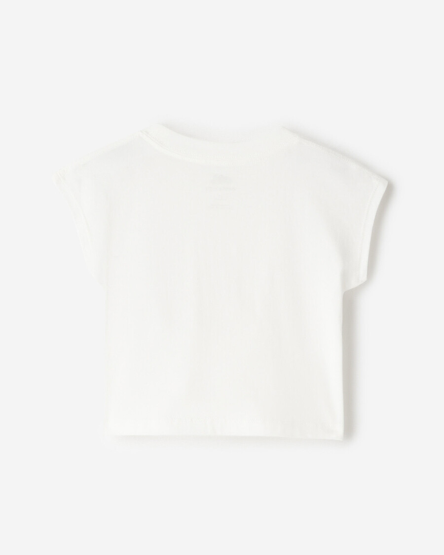 ärmelloses kastenförmiges t-shirt für kleinkindermädchen