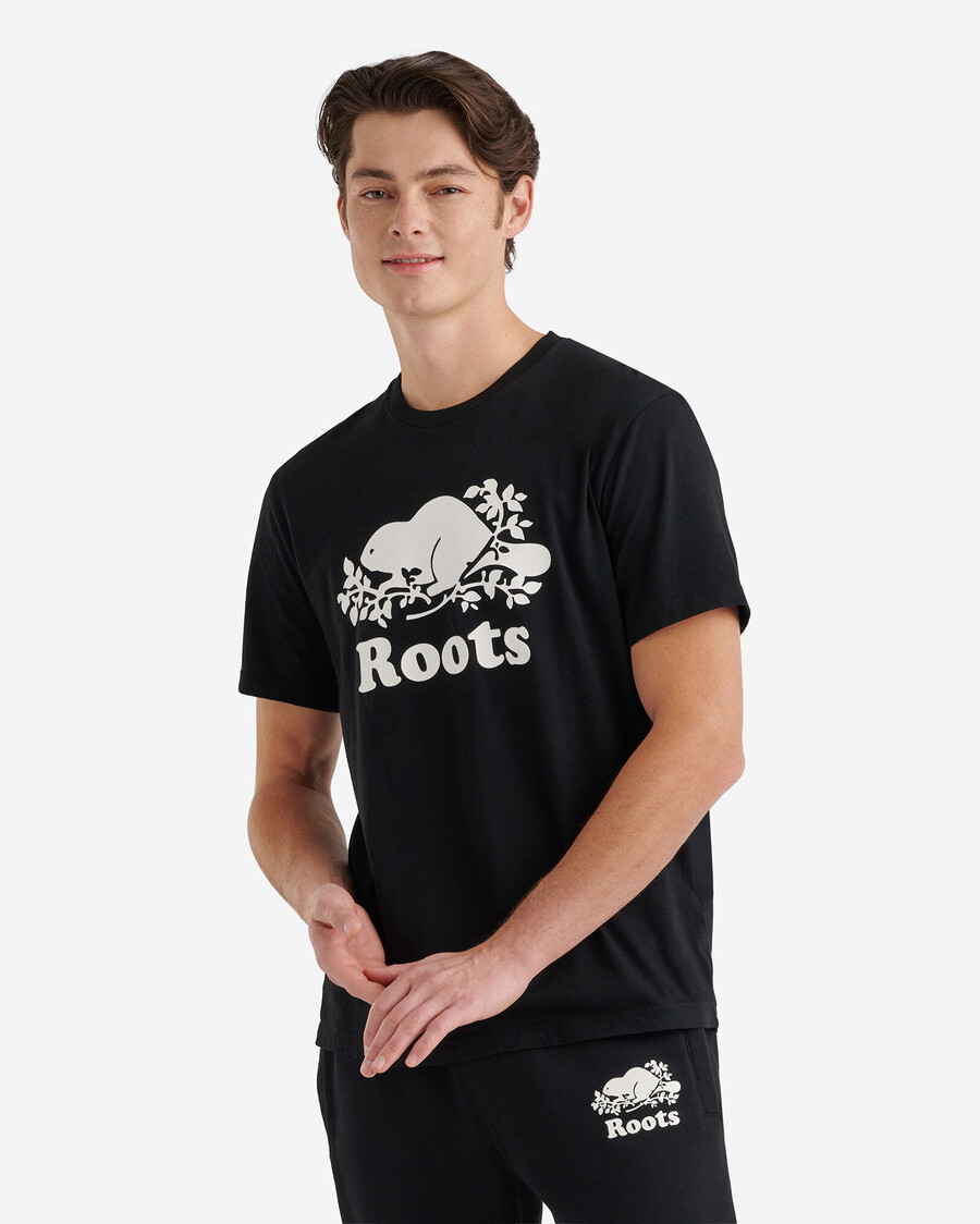herren-t-shirt aus bio-kupfer-biber-leder