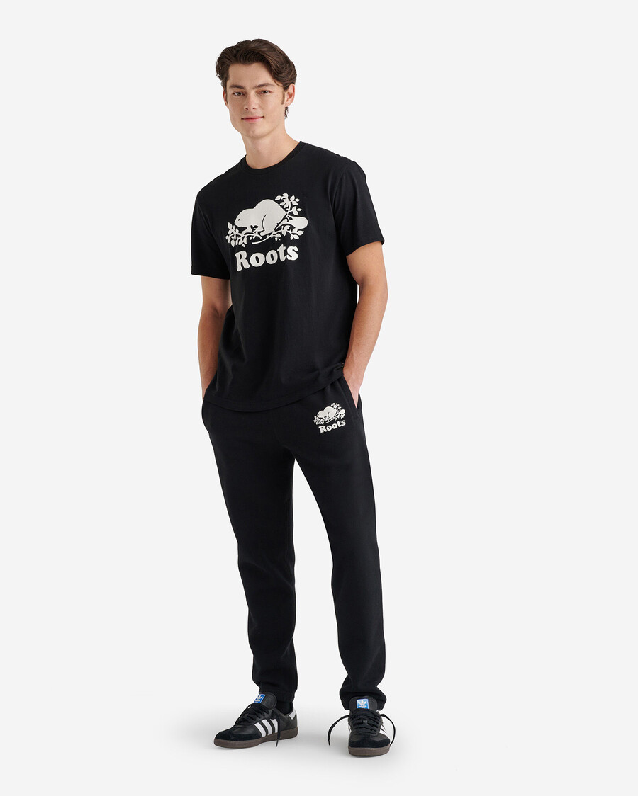 herren-t-shirt aus bio-kupfer-biber-leder