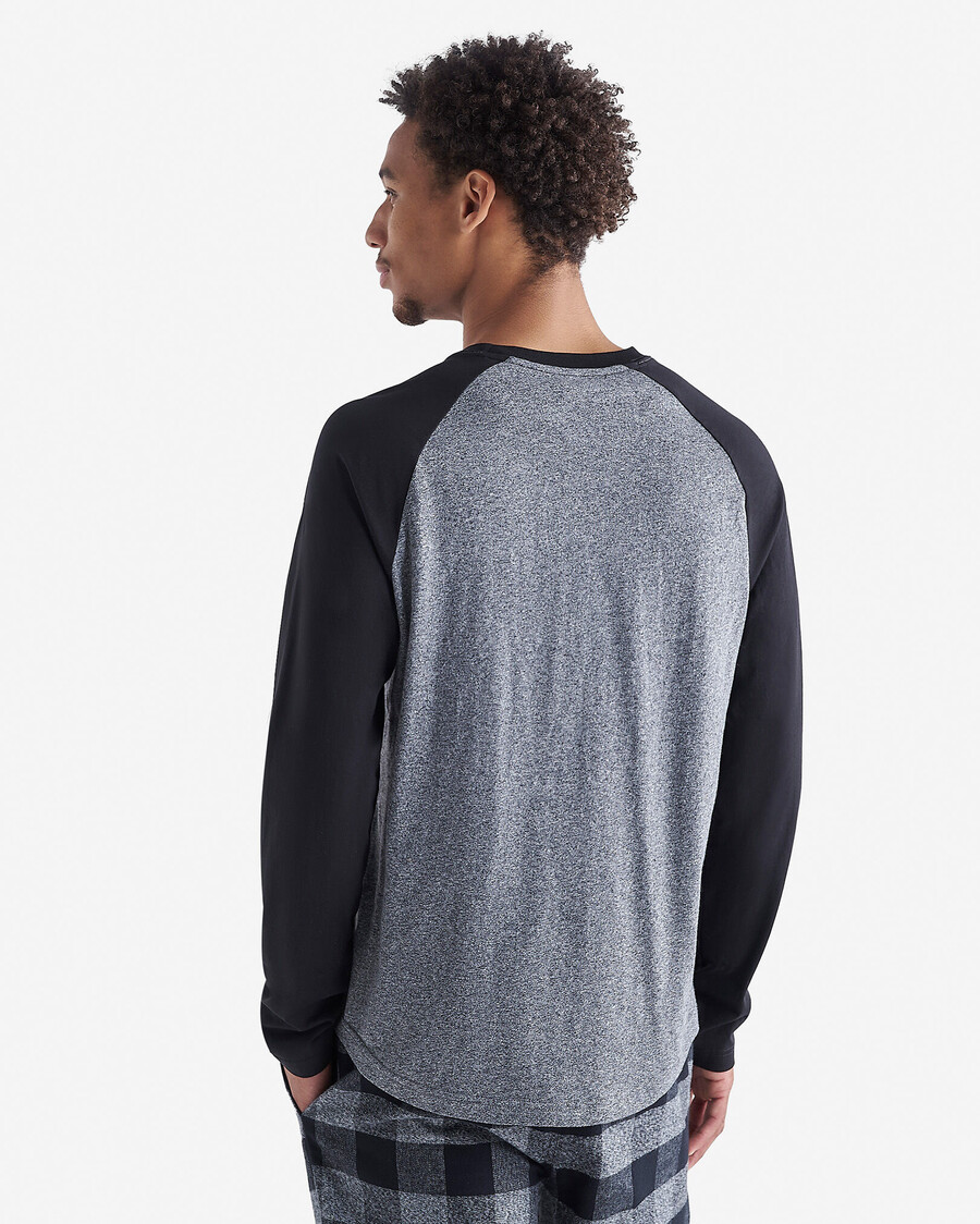 herren cooper plaid raglan langarm-t-shirt