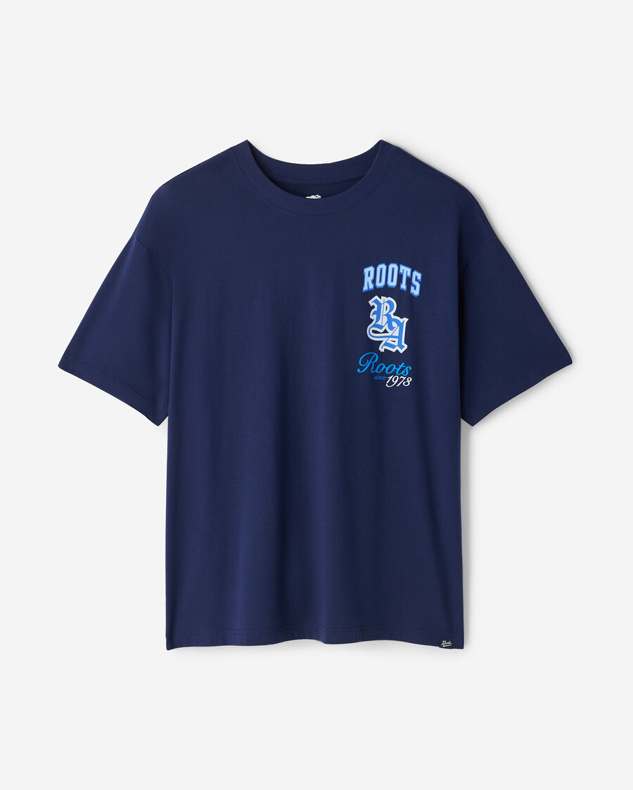 herren-t-shirt mit legenden-grafik